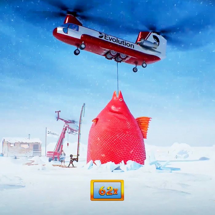 Ice Fishing Live Wheel